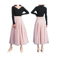 thumbnail image 4 of Lnzyyephy Women Mesh Skirt Solid Multilayer Pleated High Waist Lace Long Tulle Skirts for Wedding Party, 4 of 4