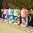 thumbnail image 2 of 360ml Baby Water Bottle Weighted Straw Sippy Cup Soft Silicone Straw Toddler Bottle, 2 of 5