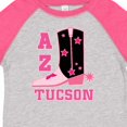 thumbnail image 4 of Inktastic Tucson Arizona Cowgirl Girls Toddler T-Shirt, 4 of 5