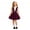00-Red246, variant on WOYY Girls School Uniform Pleated Pinafore Dress Casual Sleeveless Jumper Dress, Black