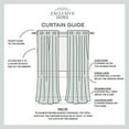thumbnail image 2 of Exclusive Home Loha Panneau de Rideau en Lin à Œillets, Beige, 52x84, 2 Pcs, 2 of 7