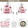 thumbnail image 2 of Ryvnso LED Bedside Table Lamp Cherry Flower Bows Bedroom Desk Lamps Nightstand Lampshade S, 2 of 7