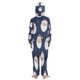 thumbnail image 3 of Vzayyk 4T-14Y Size Aviliable Cozy One-Piece Footless Sleeper Pajama Cute Santa, 3 of 8