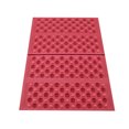 thumbnail image 3 of Esterilla de picnic plegable impermeable de color rojo con almohadilla acolchada XPE para el asiento, 3 of 8
