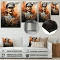 thumbnail image 4 of Designart "Ii Portrait Emperor Wilhelm painting" Emperor Metal Art Print, 4 of 5