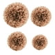 thumbnail image 5 of Billuyoard Papel de pompón marrón de 7,8 pulgadas para fiesta de cumpleaños, bolas de flores, papel de pompón Kits de decoración para fiestas Marrón 10 pulgadas, 5 of 6
