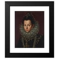 thumbnail image 2 of Sofonisba Anguissola 12x14 Black Modern Framed Museum Art Print Titled - Portrait of Catalina Micaela, Duchess Consort of Savoy (1567-1597), 2 of 5