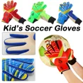 thumbnail image 2 of 1 par de guantes de portero de fútbol para niños, guantes antideslizantes con relieve grueso para fútbol, guantes de portero de fútbol para adolescentes y niños, 2 of 5