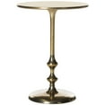 thumbnail image 7 of SAFAVIEH Hydra Contemporary Round Side Table, Antique Brass, 7 of 7