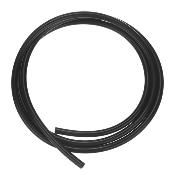Uxcell Silicone Tubing, 3/16inch(5mm) ID x 5/16inch(8mm) OD Silicone Rubber Vacuum Tube, 5ft(1.5 M) High Temp Water Air Hose Pipe [Black]