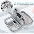 thumbnail image 5 of Electronic Organizer, Travel Cable Organizer Bag Pouch Electronic Accessories Carry Case, 5 of 5