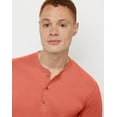 thumbnail image 4 of Hanes Long Sleeve Henley Shirt Mens Originals Ringspun Cotton Three Button S-3XL, 4 of 5