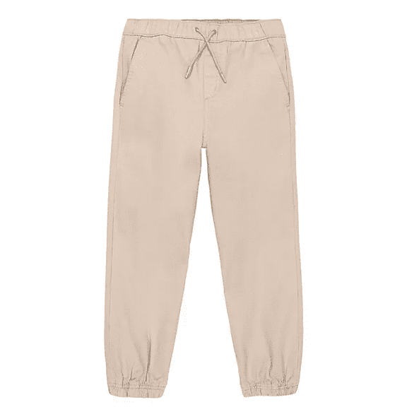 GAP Kids Boys Stretch Twill Jogger (Khaki, Medium (8))