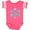 Football Pink and White, variant on Inktastic Icy Blue Winter Snowflake Boys or Girls Baby Bodysuit