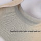 thumbnail image 3 of 2 Pcs Women\'s Straw Hat (beige Black), Foldable Sun Hat With Ponytail Hole, Beach Hat Wide Brim, 3 of 5