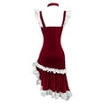 thumbnail image 7 of SRZYMJ Womens Christmas Dress Holiday Bodycon Club Mini Dress, 7 of 7