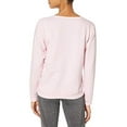 thumbnail image 2 of Hanes Womens ComfortSoft EcoSmart Crewneck Sweatshirt, XL, Pale Pink, 2 of 2