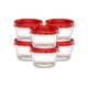thumbnail image 1 of Recipientes desechables elegantes para almacenar alimentos, 480 ml, paquete de 10, 1 of 8