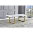 thumbnail image 2 of Best Master Furniture Padraig 5-piece Black Rectangular Dining Set in Gold, 2 of 4