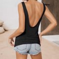 thumbnail image 2 of Evdexr Womens Camisole Scoop Neck Open Back Sleeveless Tank Tops Summer 2026 Breathable Yoga Tanks Strappy Lightweight Loose Fit Gym Tops XS, 2 of 9