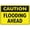 Warning Sign 3, variant on Caution Floor Slippery When Wet Sign - 8"x12" Rust Free Aluminum Metal Sign, Weather Resistant Durable Easy to Mount