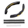 thumbnail image 2 of Protector Para Volante de Coche Embellecedor Estilo de Fibra de Carbono Mejora el Agarre Táltil Protege El Volante Resistente, 2 of 7