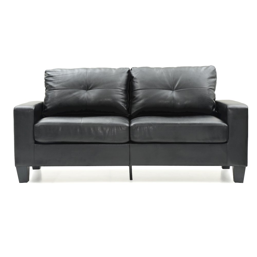 Glory Furniture Newbury Sofa in Black Color