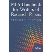 Angle View: MLA Handbook for Writers of Research Papers, 7th Edition, Pre-Owned (Paperback)