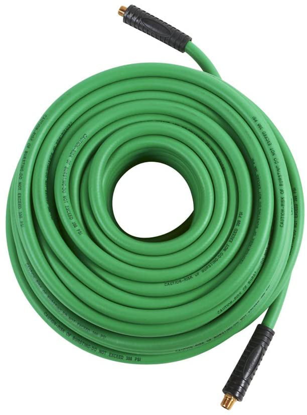 Hitachi 19412QP 1/4-inch by 50 Foot Polyurethane Green Air Hose No Fittings for sale online 