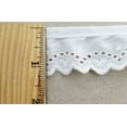 thumbnail image 3 of 1-1/4" Ruffled Gathered Eyelet Trimming - 9 Continuous Yards - Color Options!, 3 of 3