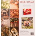 thumbnail image 2 of American Crafts Single-Sided Paper Pad 12"X12" 36/Pkg-Photo Real Deck The Halls, 2 of 2