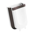 thumbnail image 2 of Contenedor de compost para cocina, bote de basura colgante, bote de basura plegable para gabinete/coche Blanco Pequeño, 2 of 9