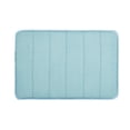 thumbnail image 2 of Bath Mats for Bathroom Non Slip, Memory Foam Bathroom Rugs,Quick Dry Bath Mat,17 "X 24",Light Blue, 2 of 6