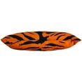 thumbnail image 3 of Everything Comfy Tiger Print Decorative Pillow, 16x6 Inch, Orange,, 3 of 4