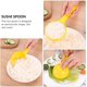 thumbnail image 3 of Bento Accesorios Cuchara Cuchara 6 Piezas Arroz Paleta Moldes De Arroz Cuchara De Arroz Sushi Herramientas Para Hacer Espátula De Plástico Utensilio De Cocina Para El Hogar Cocina Restaurante Ben, 3 of 5