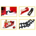 thumbnail image 4 of Juego de tren de Navidad para niños, batería, juguetes de tren con música regalo perfecto, 4 of 5