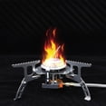 thumbnail image 3 of Estufa De Camping Plegable Portátil, Soporte De Acero Inoxidable, Base De Cobre, Quemador De Cocina De Picnic Ligero Y Duradero Para Cocinar Picnic Al Aire Libre, 3 of 7
