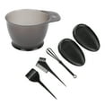 5 PCS Professional Salon Hair Coloring Kit Hair Dye Brush Bowl Comb