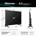 thumbnail image 4 of TV Hisense 32 Pulgadas HD 32A4NV, 4 of 8