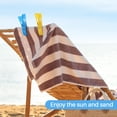 thumbnail image 4 of Pinzas para toallas de playa, pinzas para sillas, soporte para toallas, pinzas de plástico para ropa, abrazaderas para colgar, amarillo, azul, verde, rojo (paquete de 8), 4 of 5
