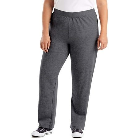 Just My Size Women's Plus Size Fleece Sweatpants Regular and Petite (Best Pants For Plus Size Apple Shape)