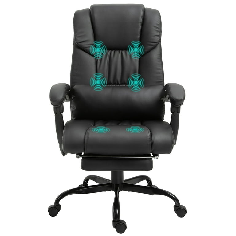 Vinsetto Executive High Back Chair, 6-Point Vibration Massage