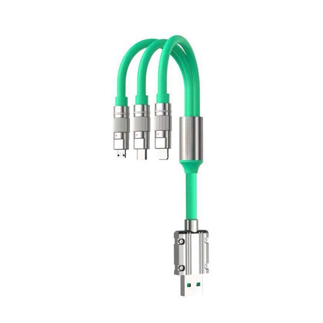 120W 7A Fast Charge USB Type C Cable 180 Degree Rotation Cable For Game