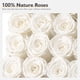 thumbnail image 5 of Rosas preservadas Eterfield Flores eternas 16 Rosas blancas, 5 of 6