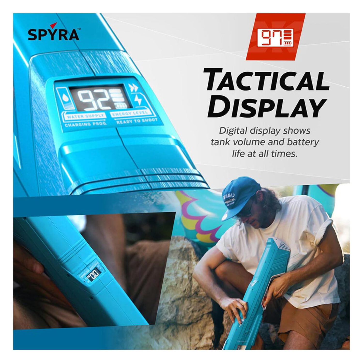 SpyraThree Automatic Water Blast Gun