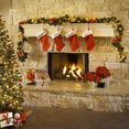 thumbnail image 6 of 2.7 Meter 30 Light Bulbs Christmas Wreath String Artifical Green Pine Garlden Hanging For Wall Front Door, 6 of 7