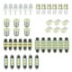 thumbnail image 1 of Kit de 42 Luces LED para Interior T10 6000K, Luces de Matrícula de SMD, Luz de Matrícula/Lectura de Repuesto., 1 of 5