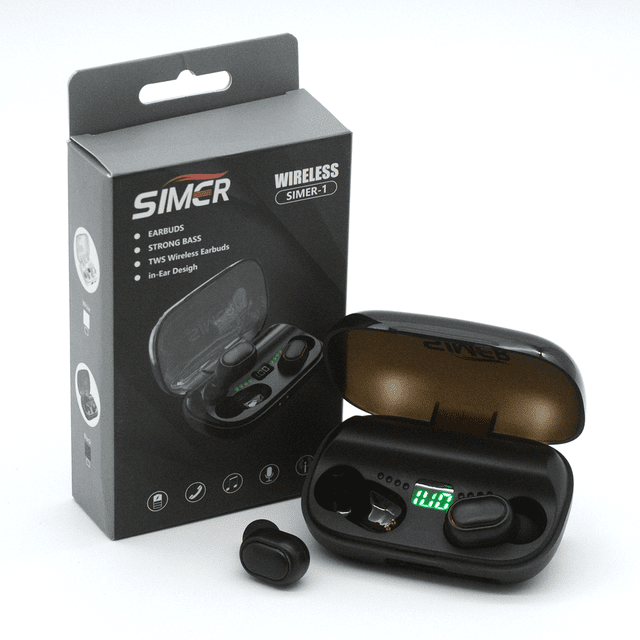 Audifonos Inalámbricos Bluetooth tekknoshop con Estuche de Carga