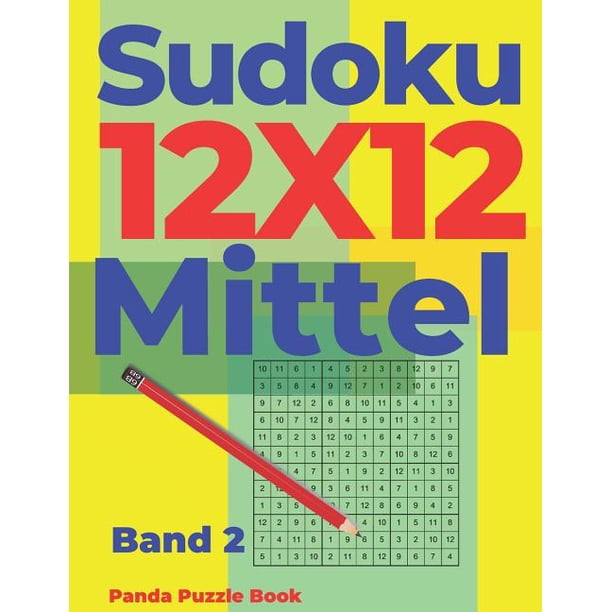 Band Sudoku 12x12 Mittel Band 2 Sudoku Irregular Sudoku 
