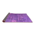 thumbnail image 2 of Ahgly Company Indoor Rectangle Oriental Purple Industrial Area Rugs, 2' x 4', 2 of 4